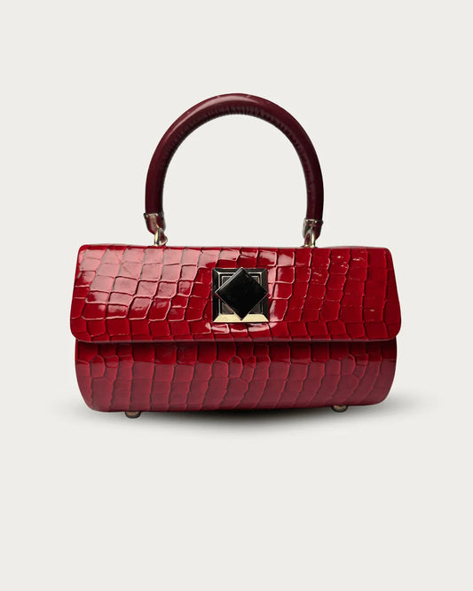 Premium Patent Duffle Crossbody Bag – Ladies Duffle Bag in Pakistan