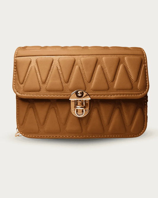 Square Chain Shoulder Bag – Premium Patent with Bold Colors