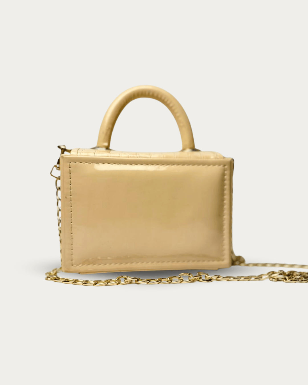 Mini Couch Patent Bag – Hand or Shoulder Style