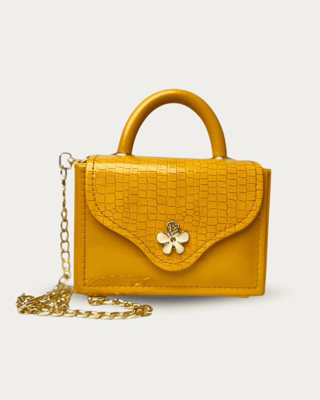 Mini Couch Patent Bag – Hand or Shoulder Style