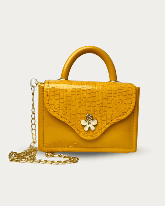 Mini Couch Patent Bag – Hand or Shoulder Style