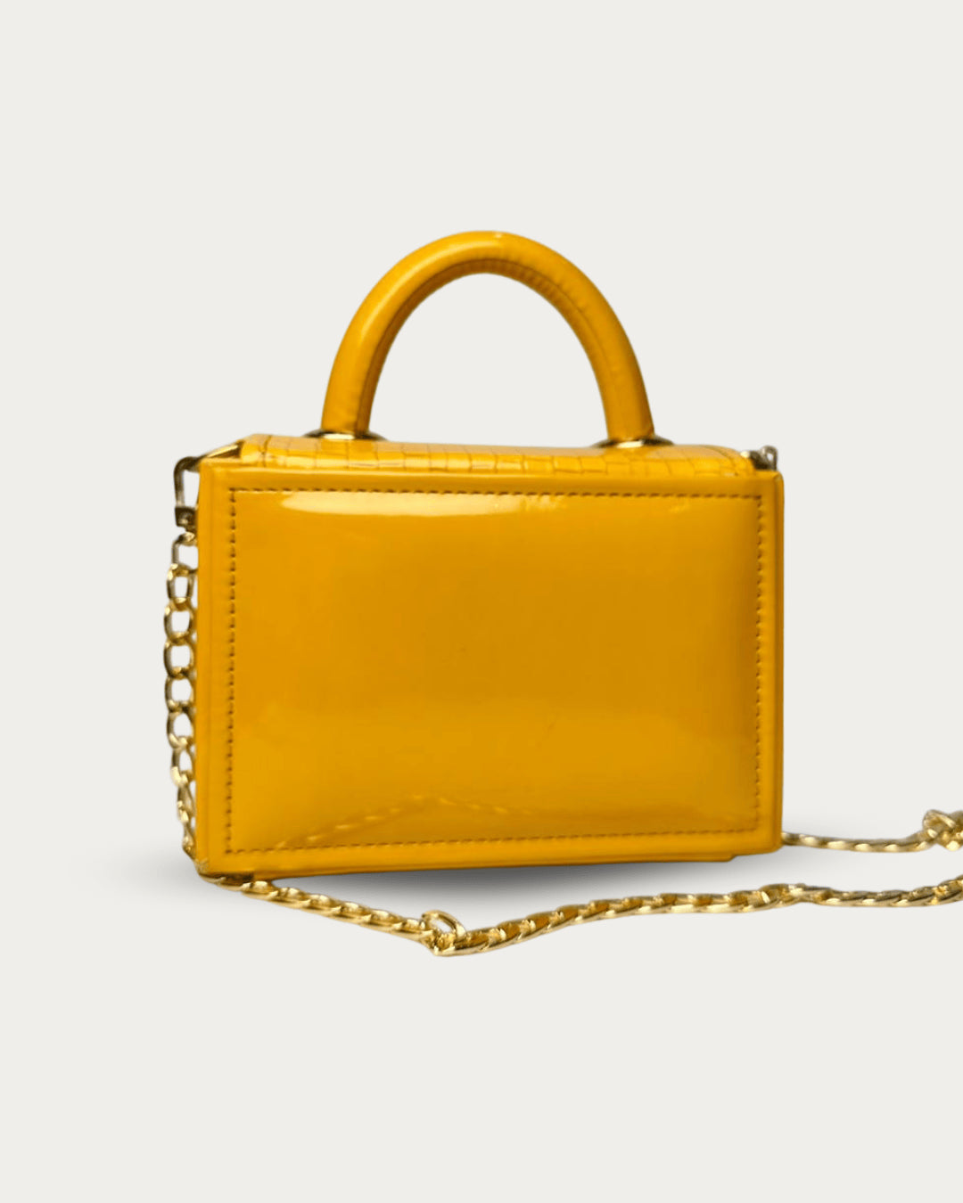 Mini Couch Patent Bag – Hand or Shoulder Style