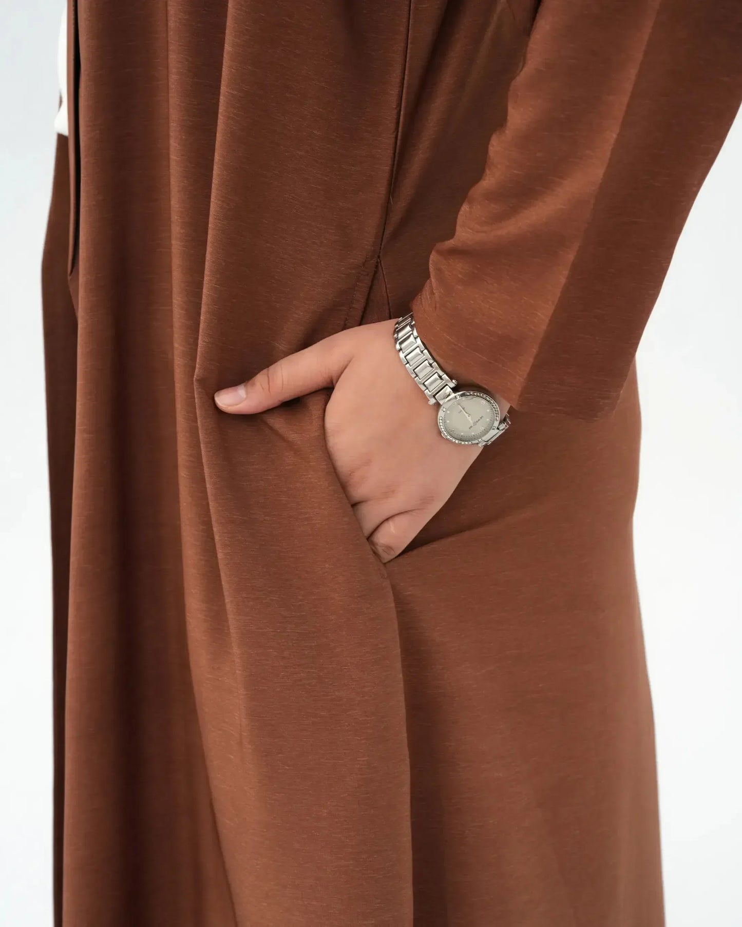 Seoul Muse Open-Front Coat – Caramel Edition - Boss Lady Style