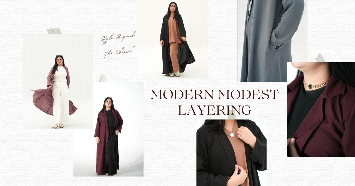 How to Style Korean Open-Front Gowns Modestly in Pakistan