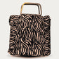 Tiger Print Crossbody Bag – Soft Velvet Finish