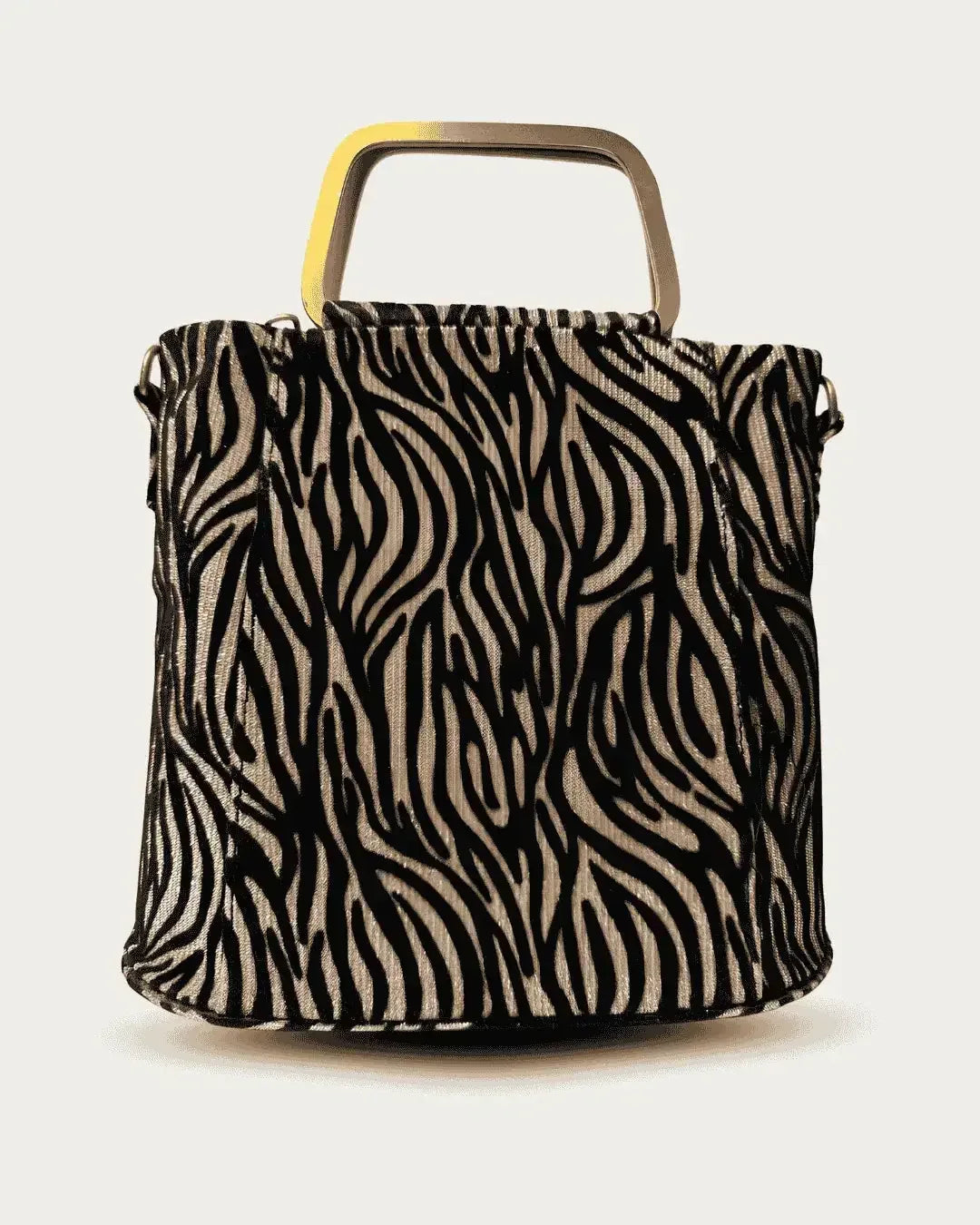 Tiger Print Crossbody Bag – Soft Velvet Finish - Boss Lady Style