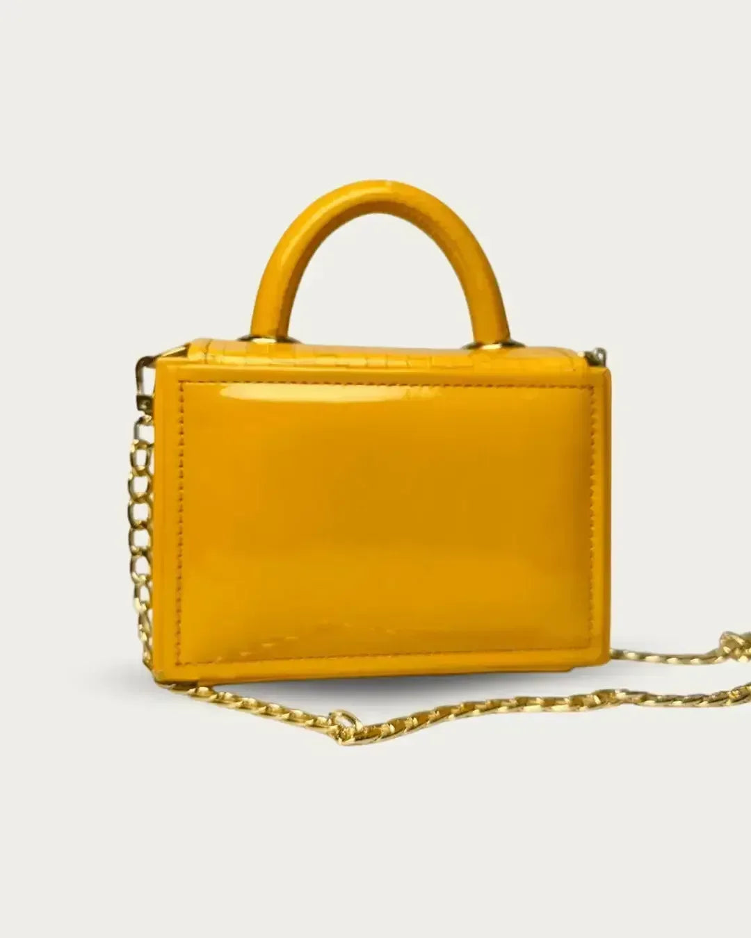 Mini Couch Patent Bag – Hand or Shoulder Style - Boss Lady Style