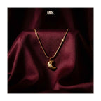 The BLS Moon Pendant | Gold